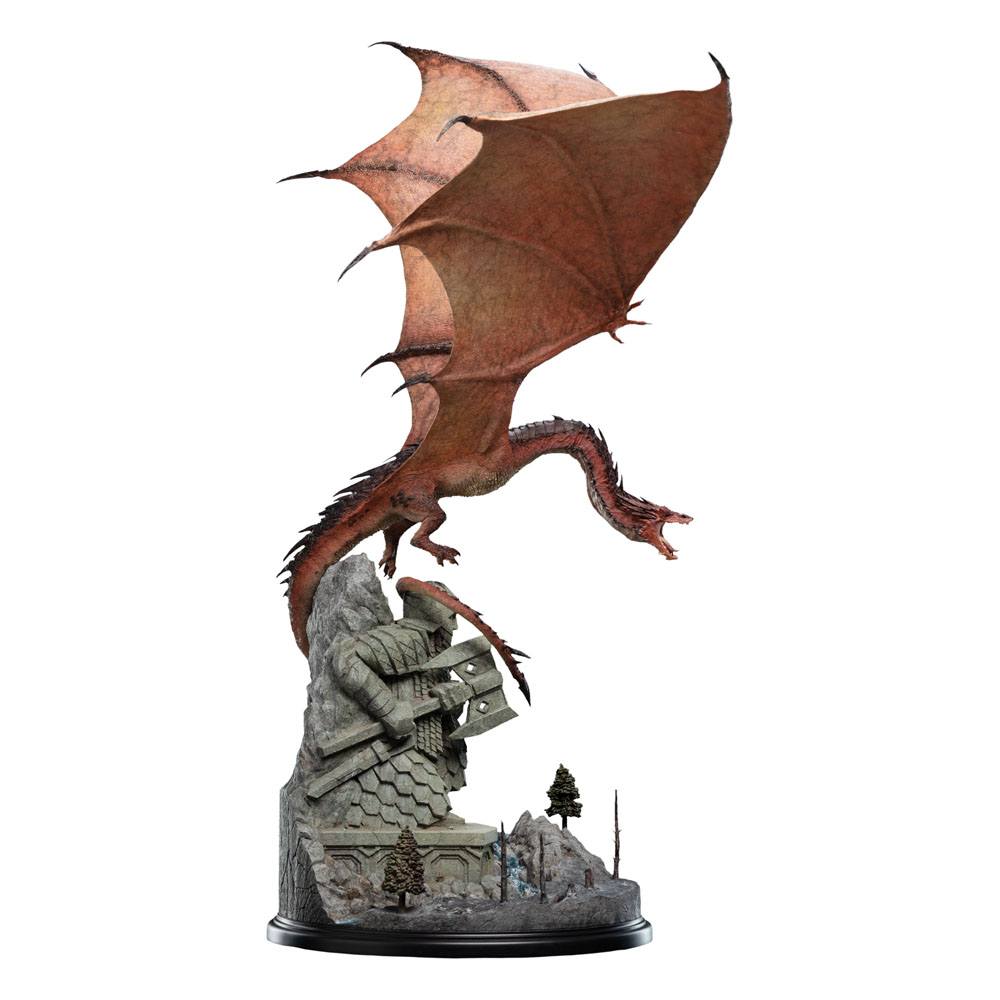 Hobbit trilogi statuen Smaug the Fire-Drake 88 cm