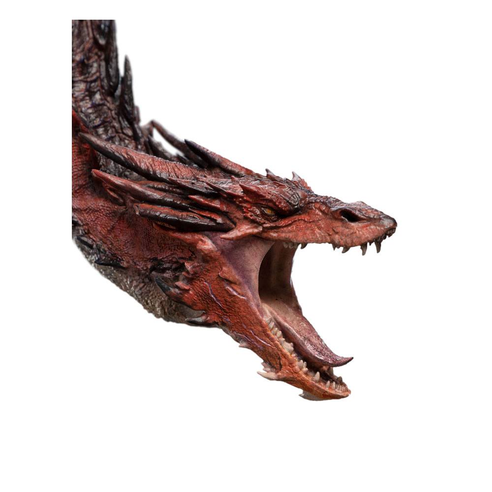 Hobbit-Trilogie-Statue Smaug the Fire-Drake 88 cm