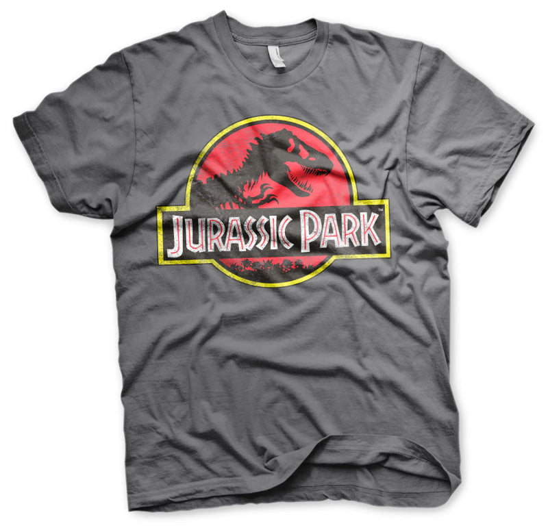 Jurassic Park Distressed Logo T-Shirt