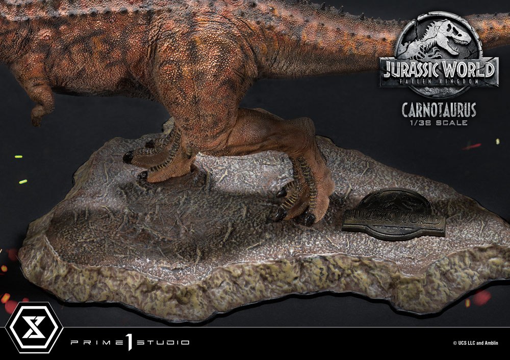 Jurassic World: Fallen Kingdom Prime Collectibles PVC Statue 1/38 Carnotaurus 16 cm (AUF ANFRAGE)