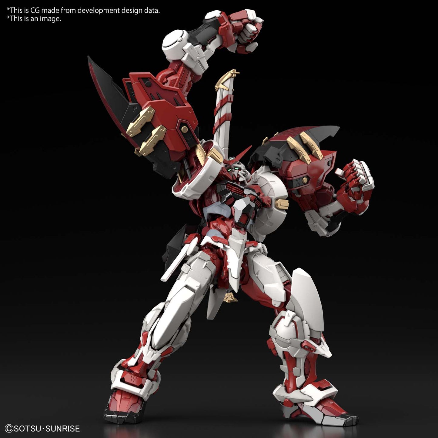 MG Gundam Astray Red FR Pow HI Res 1/100