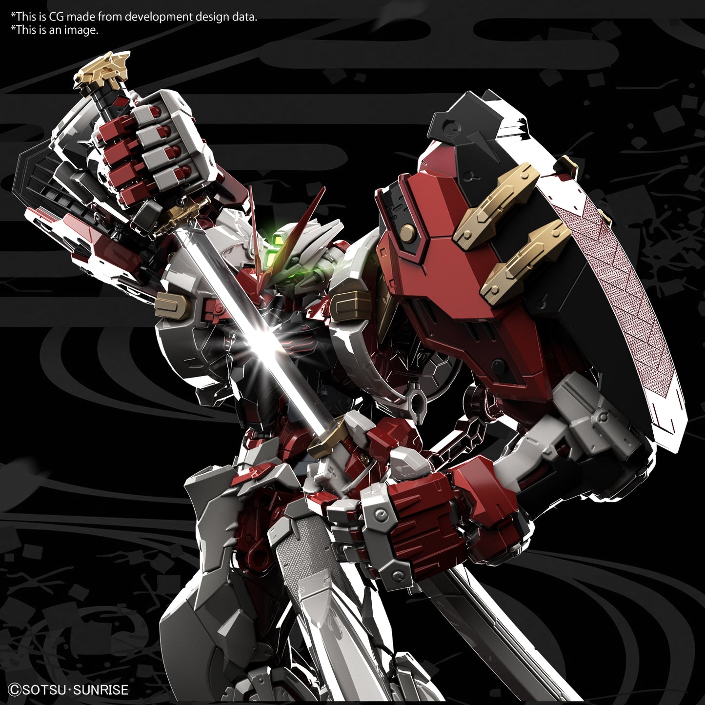 MG Gundam Astray Red FR Pow HI Res 1/100