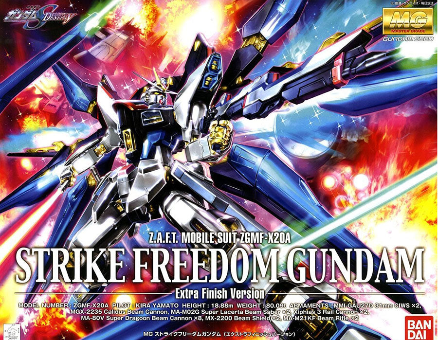 MG GUNDAM STRIKE FREEDOM EX-FINISH 1/100