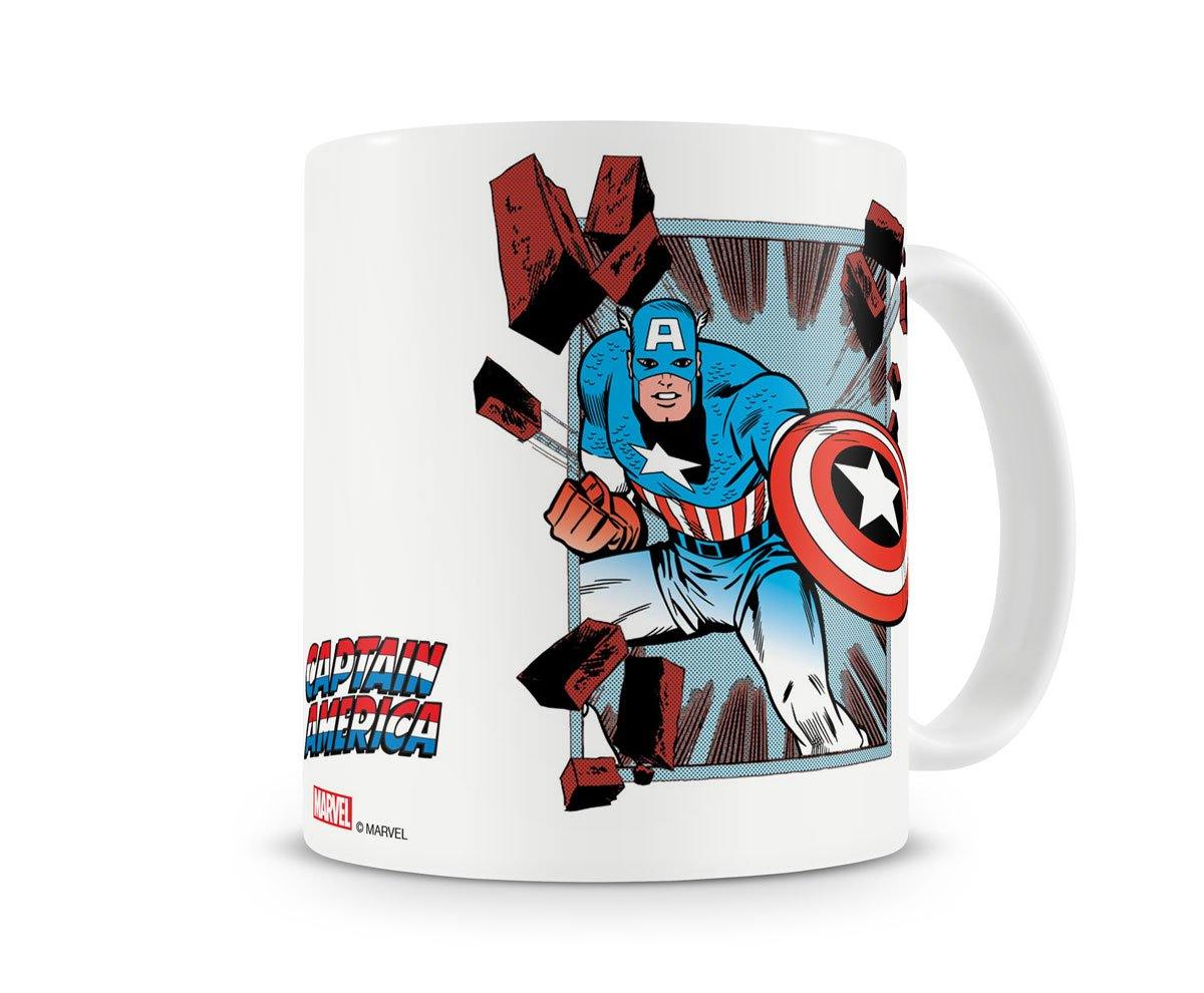 Marvel - Captain America Comic Strip kaffe krus - SuperMerch.dk