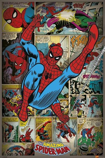 Marvel Comics Spiderman Maxi Plakat