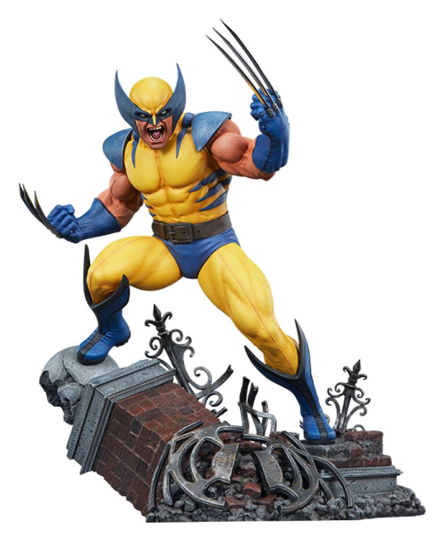 Marvel: Future Fight Statue 1/3 Wolverine 61 cm set forfra i fuld størrelse