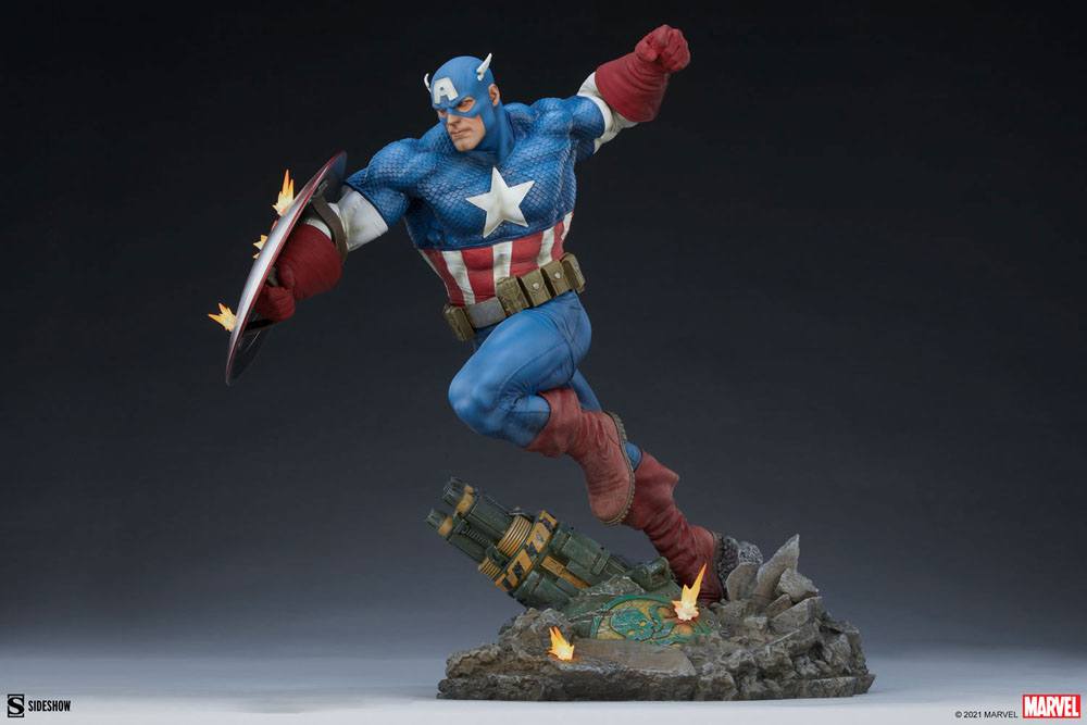 Marvel Premium Format Statue Captain America 53 cm