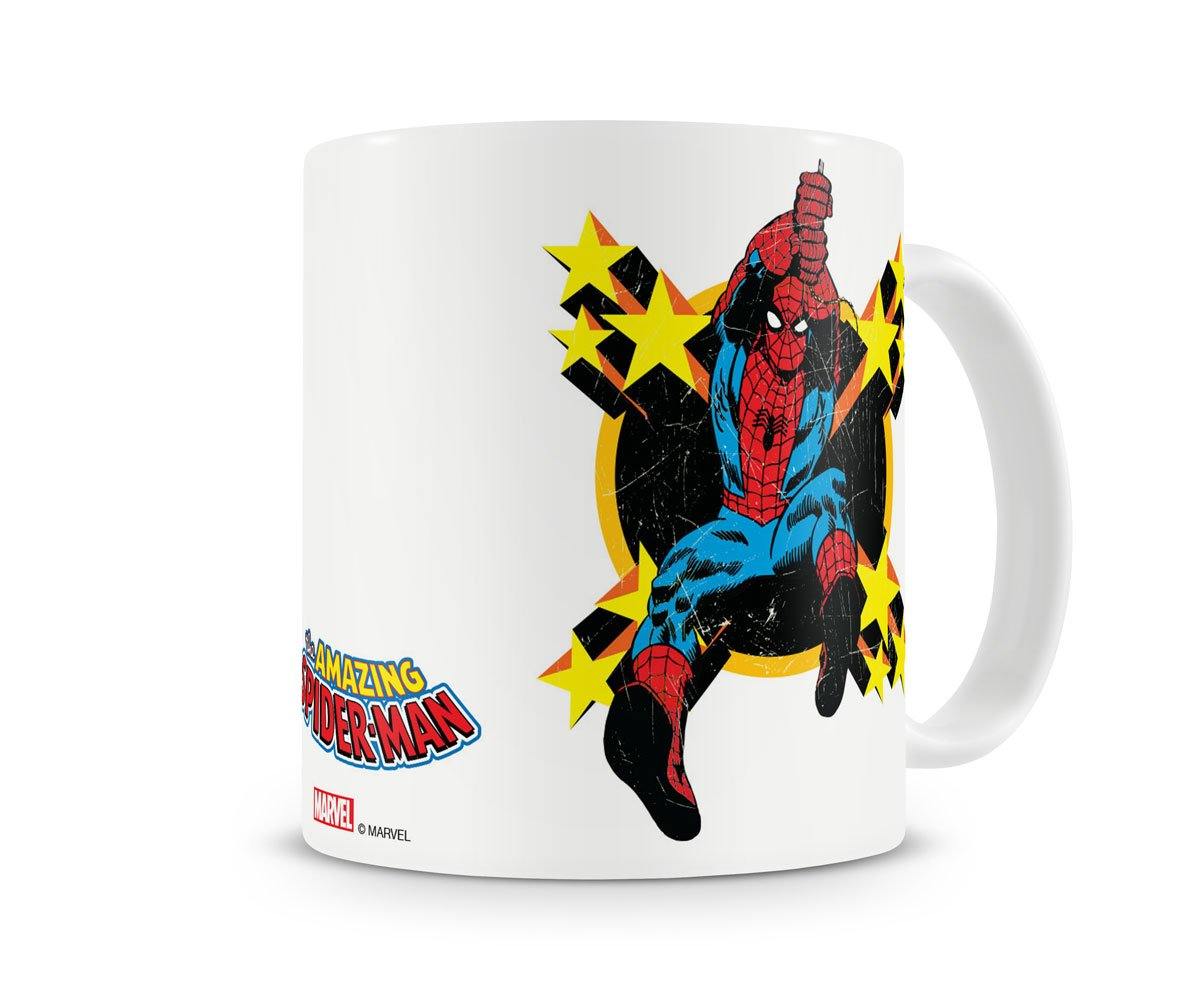 Marvel Retro Spider-Man kaffe krus - SuperMerch.dk