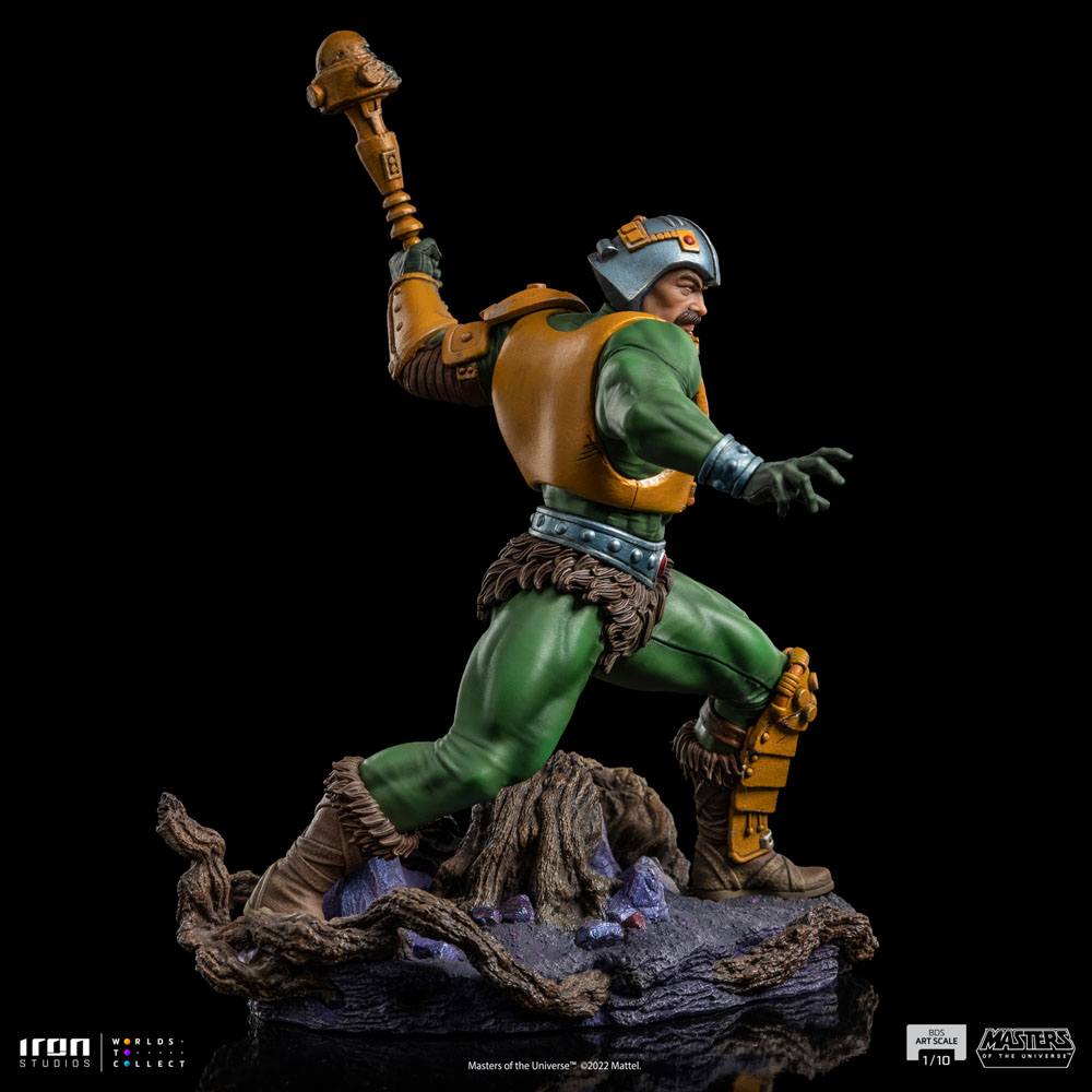 Masters of the Universe BDS Art Scale Statue 1/10 Man-at-Arms 23 cm