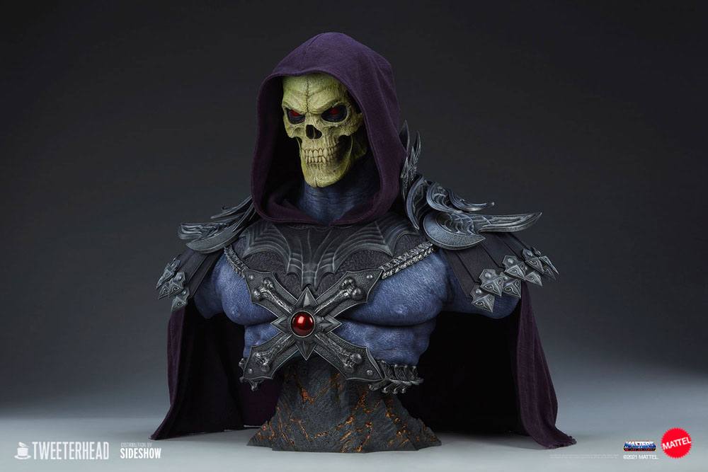 Masters of the Universe Life-Size Bust 1/1 Skeletor Legends 71 cm