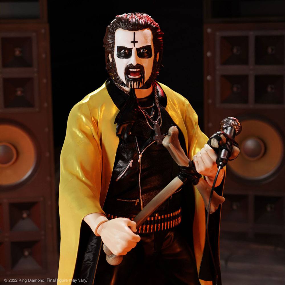 Mercyful Fate Ultimates Action Figure King Diamond (First Appearance) 18 cm