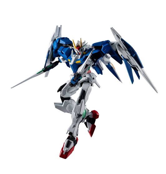 Mobile Suit Gundam Robot Spirits Action Figur GN-0000+GNR-010 00 Raiser 15 cm