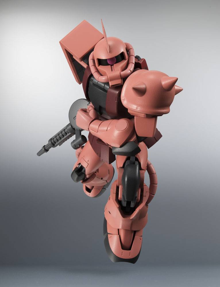 Mobile Suit Gundam Robot Spirits Action Figur (Side MS) MS-06S ZAKU II CHAR'S CUSTOM MODEL ver. A.N.I.M.E. xx cm
