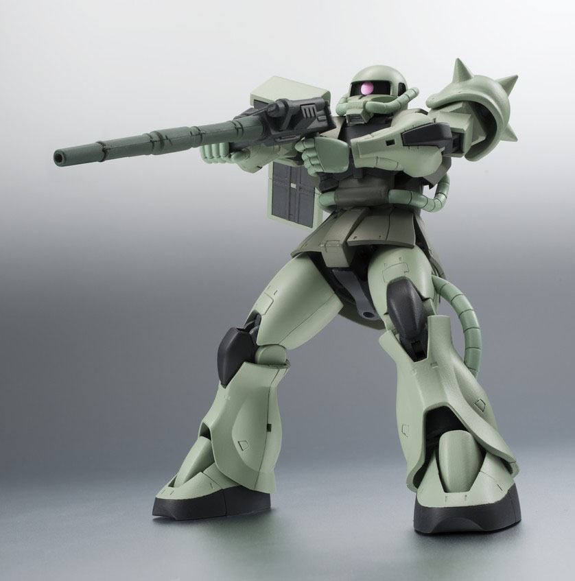 Mobile Suit Gundam Robot Spirits Action Figure (Side MS) MS-06 ZAKU II ver. ANIME xx cm