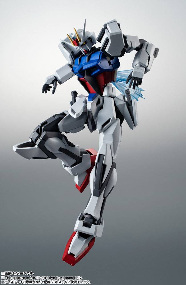 Mobile Suit Gundam Seed Robot Spirits Action Figure (Side MS) GAT-X105 Strike Gundam ver. ANIME 12 cm
