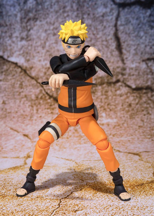 Naruto Shippuden SH Figuarts Action Figure Naruto Uzumaki (Best Selection) (New Pack Ver) 14 cm