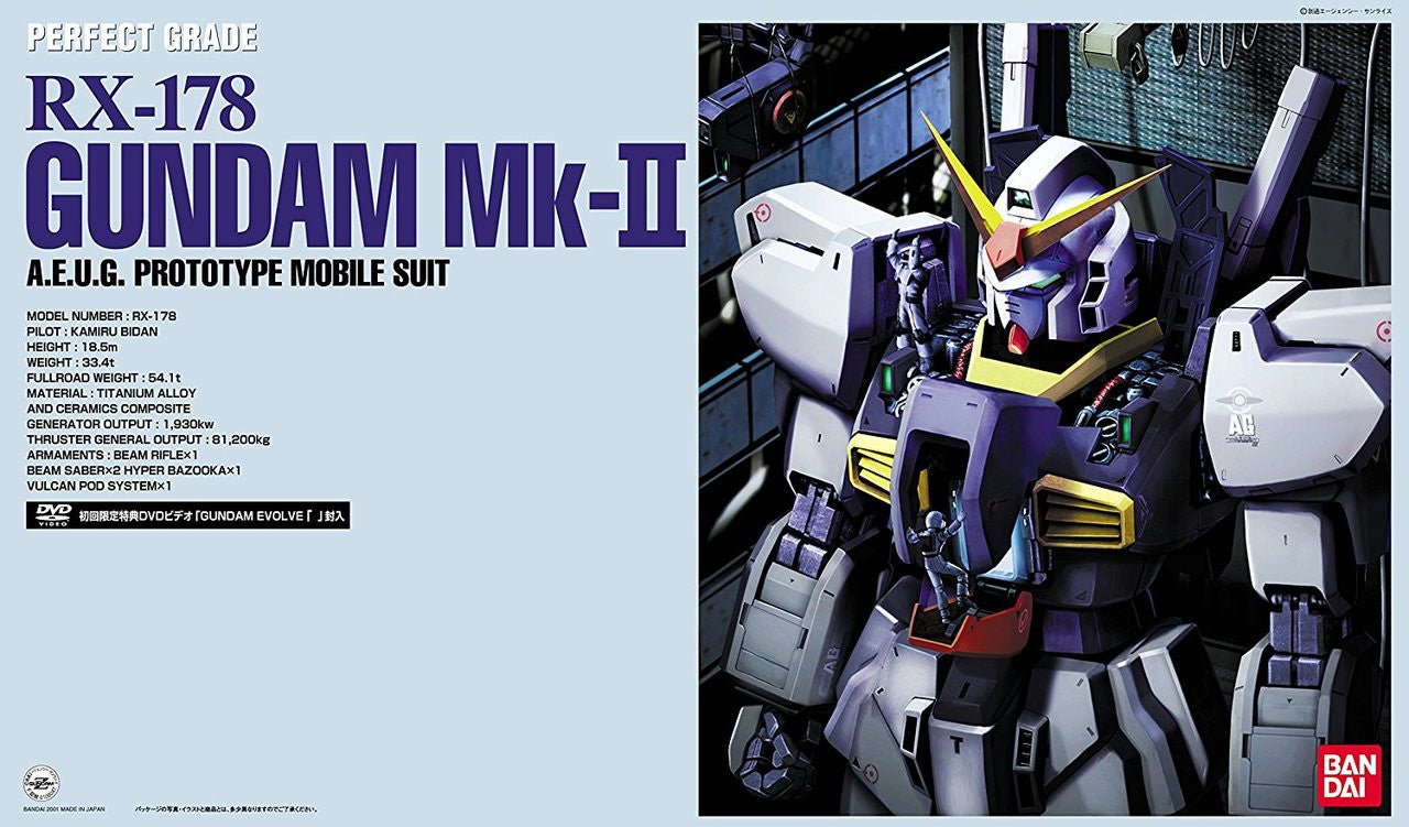 PG Gundam Rx-178 MK II Aeug Weiß 1/60