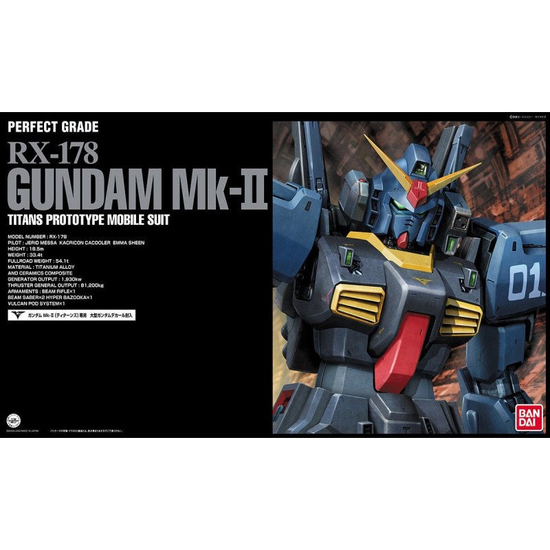 PG Gundam Rx-178 MK II Titans Black 1/60