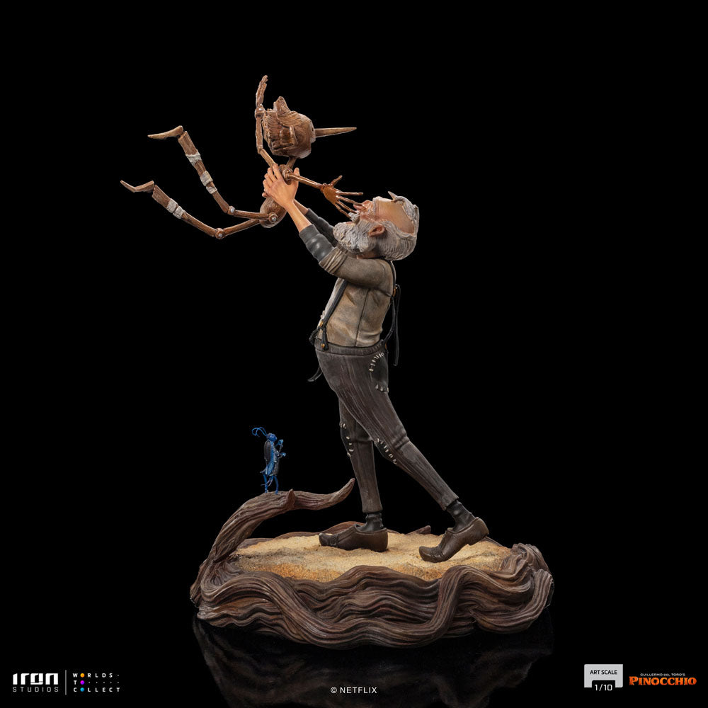 Pinocchio Art Scale Statue 1/10 Gepeto &amp; Pinocchio 23 cm