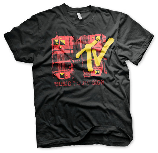 Plaid MTV T-Shirt