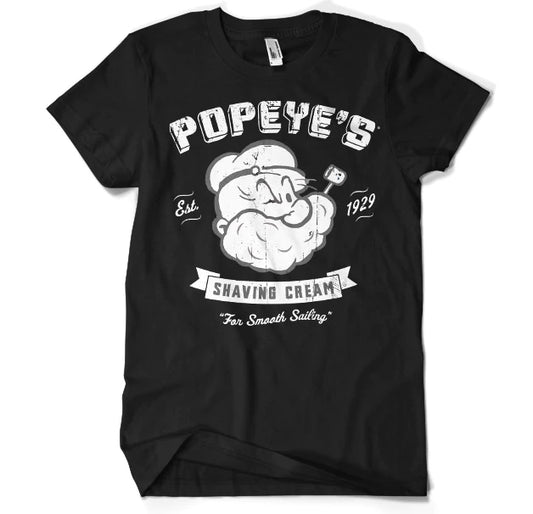 Popeyes Rasierschaum-T-Shirt