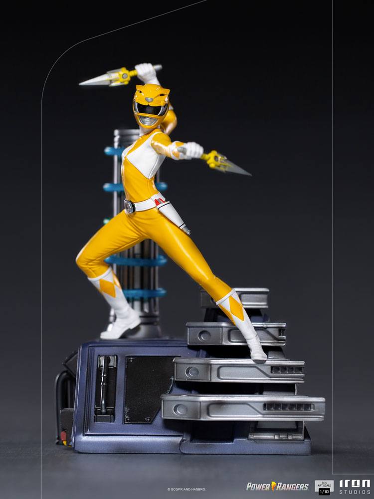 Power Rangers BDS Art Scale Statue 1/10 Gelber Ranger 19 cm