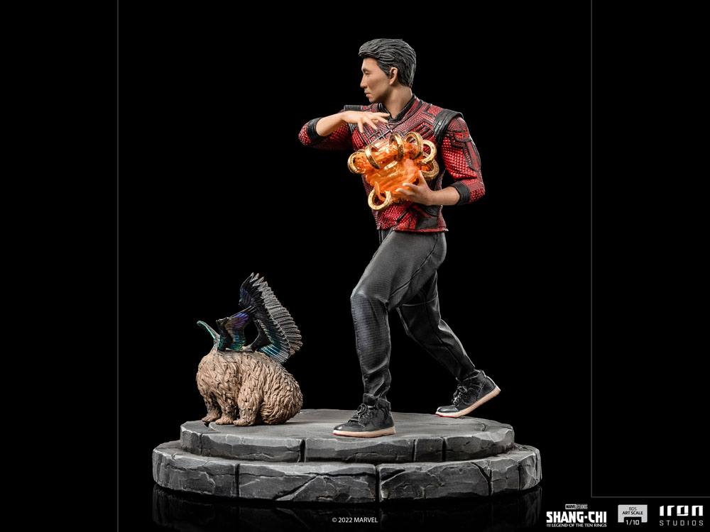 Shang-Chi and the Legend of the Ten Rings BDS Art Scale Statue 1/10 Shang-Chi &amp; Morris 19 cm