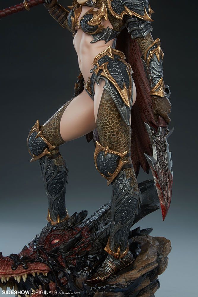 Sideshow Originals Statue Dragon Slayer: Warrior Forged in Flame 47 cm Zurück