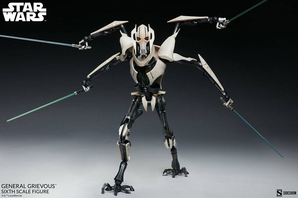 Bandai Original STAR WARS Movie Anime 1//12 General Grievous Action Figure  Toys Collectible Model Ornaments Gifts for Children