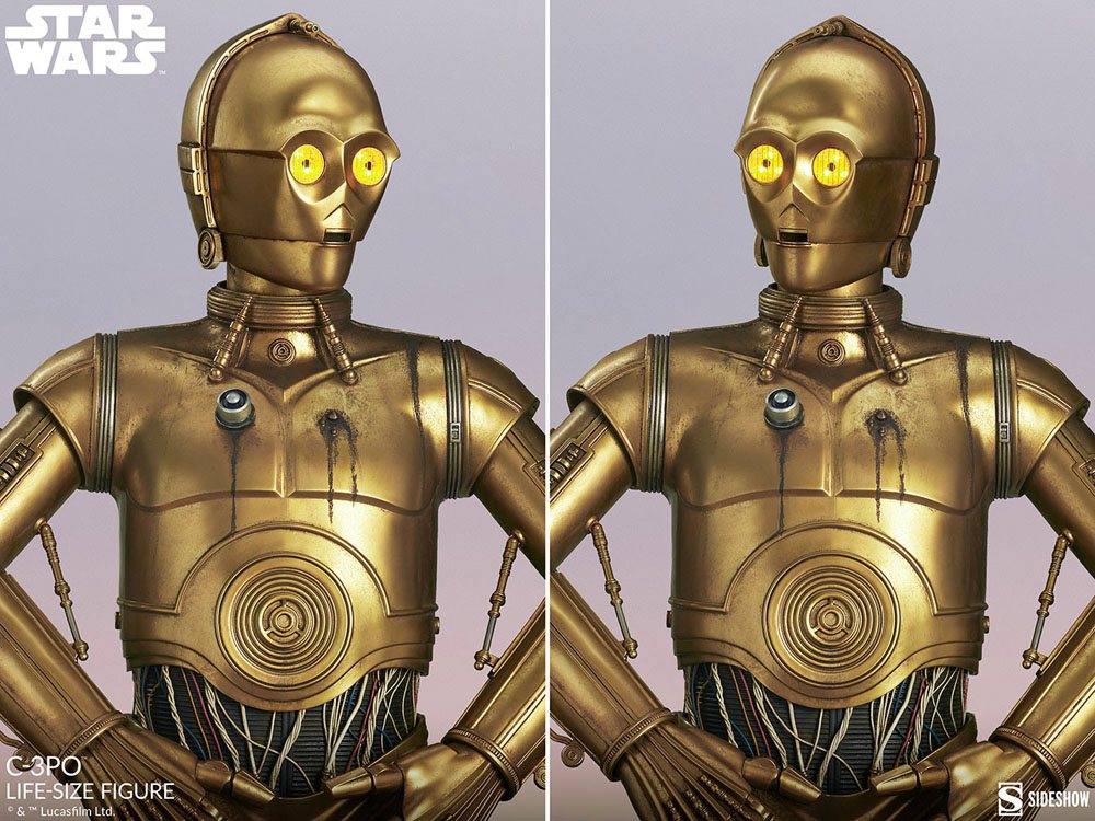 Star Wars Statue in life size C-3PO 188 cm