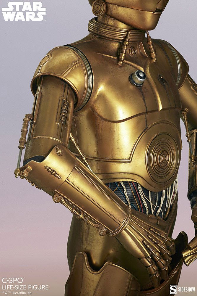 Star Wars Statue i naturlig størrelse C-3PO 188 cm