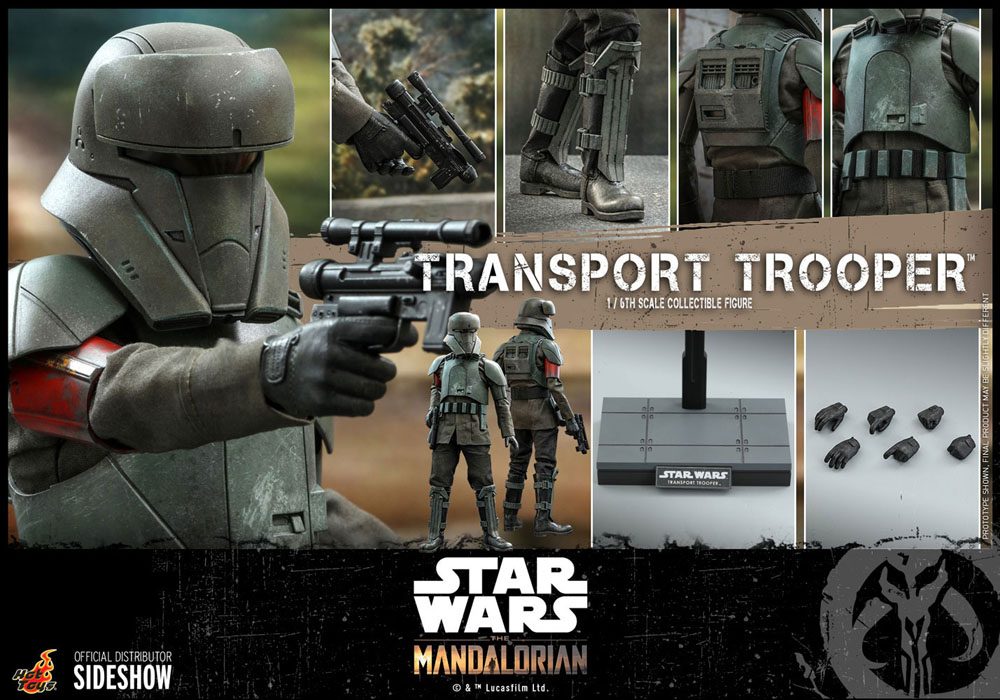 Star Wars The Mandalorian Actionfigur 1/6 Transport Trooper 31 cm