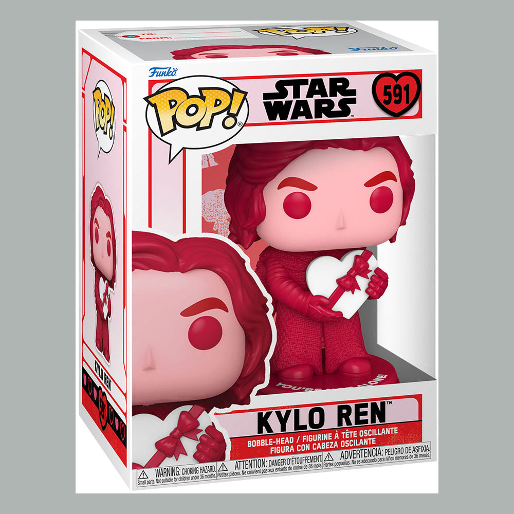 Star Wars Valentines POP! Star Wars Vinylfigur Kylo Ren 9 cm