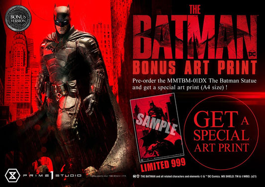 Die Batman Statue 1/3 Batman Special Art Edition Bonus Deluxe Version 88 cm