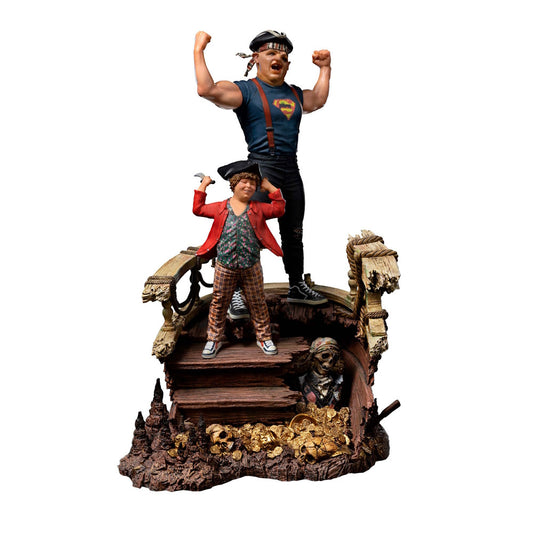 The Goonies - Deluxe Art Scale Statue - 1/10 Faultier und Chunk 30 cm