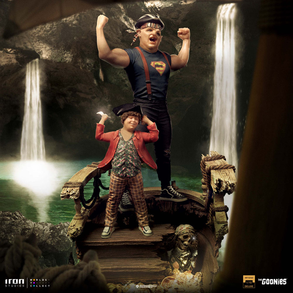 The Goonies - Deluxe Art Scale Statue - 1/10 Sloth and Chunk 30 cm