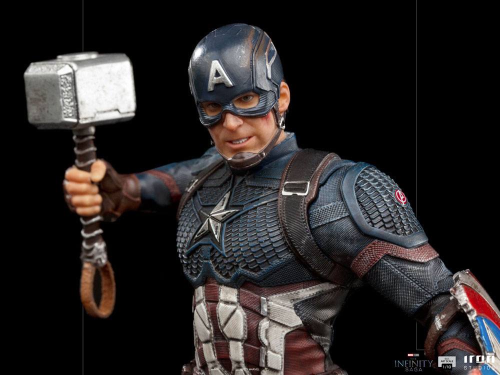 The Infinity Saga BDS Art Scale Statue 1/10 Captain America Ultimate 21 cm (AUF ANFRAGE)