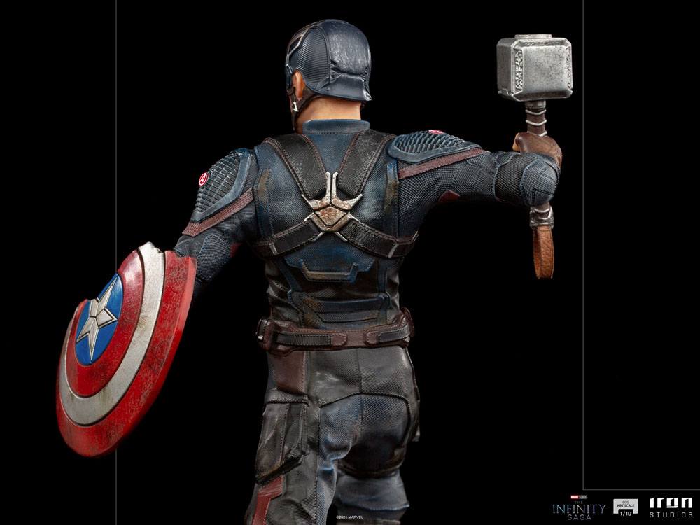 The Infinity Saga BDS Art Scale Statue 1/10 Captain America Ultimate 21 cm (AUF ANFRAGE)