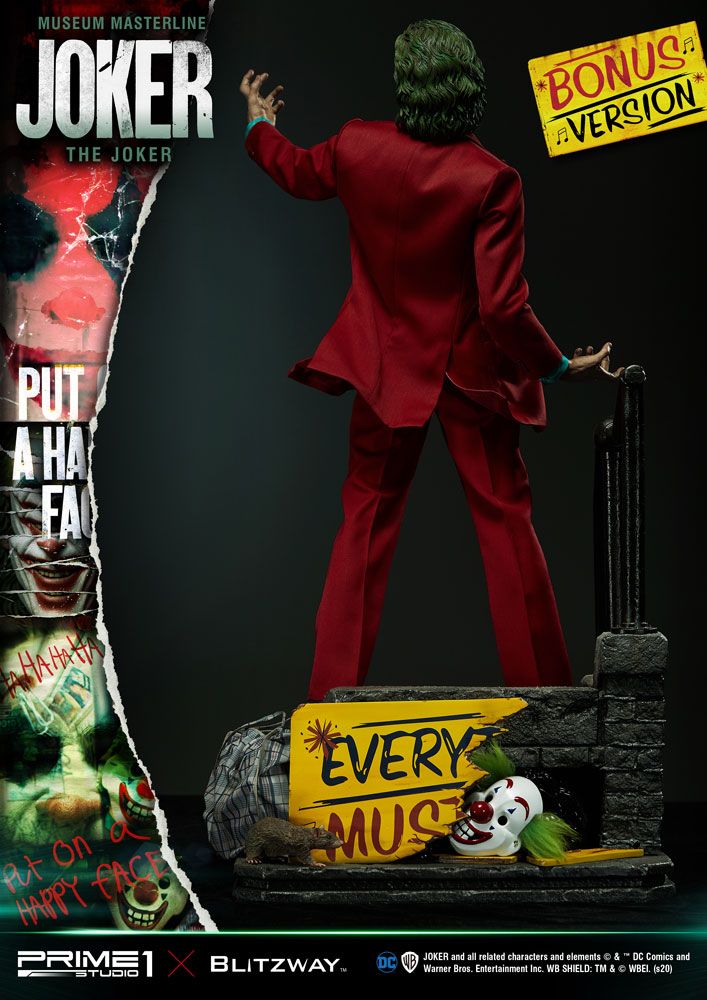 The Joker Museum Masterline Statue 1/3 Joker Bonusversion 70 cm