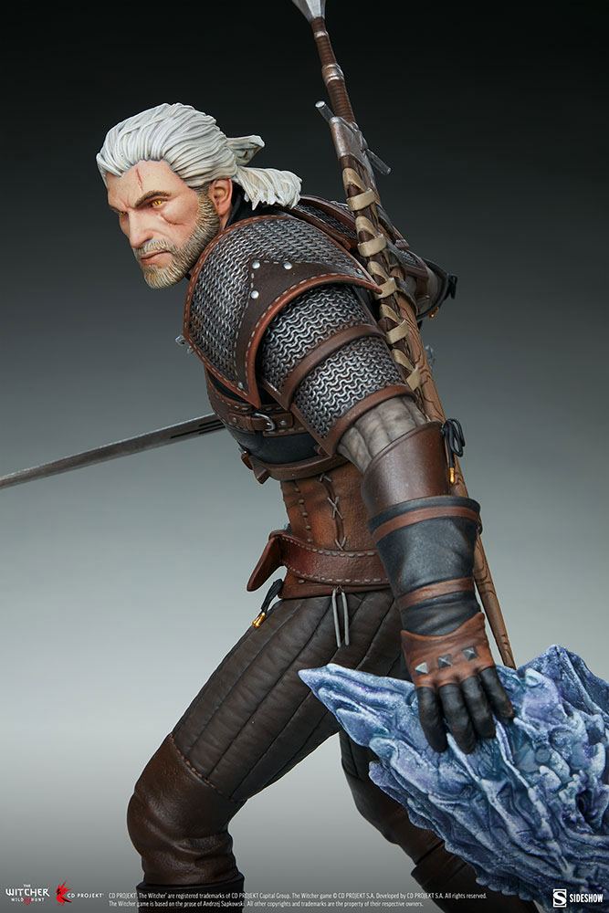 The Witcher 3: Wild Hunt Statue Geralt 42 cm