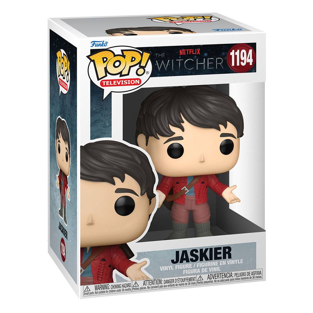 The Witcher Funko POP! TV Vinyl Figure Jaskier (Red Outfit) 9 cm