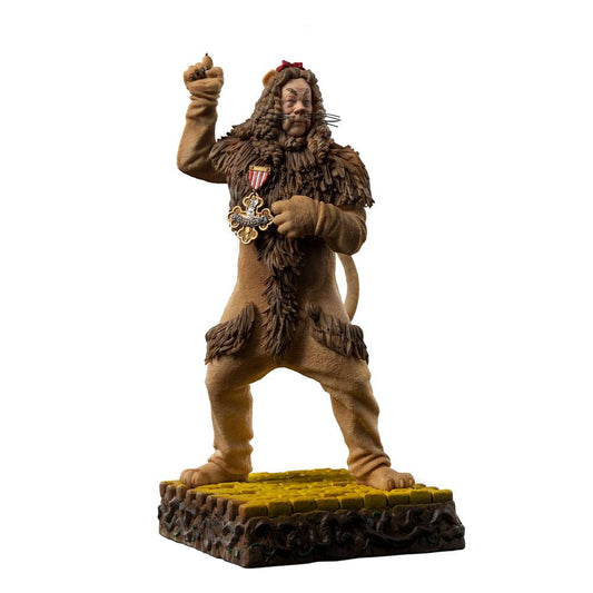 The Wizard of Oz Art Scale Statue 1/10 Feiger Löwe 20 cm