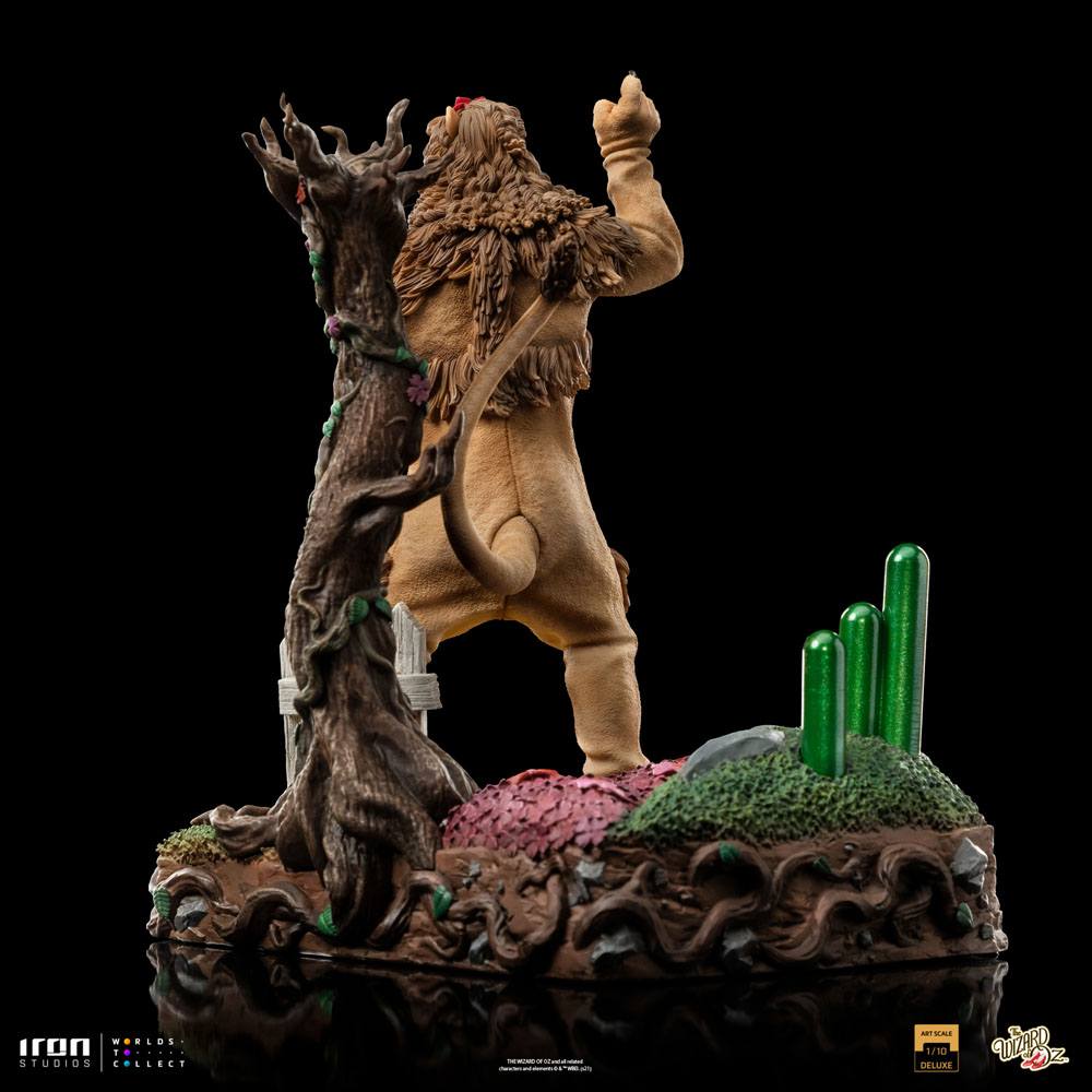 The Wizard of Oz Deluxe Art Scale Statue 1/10 Feiger Löwe 20 cm