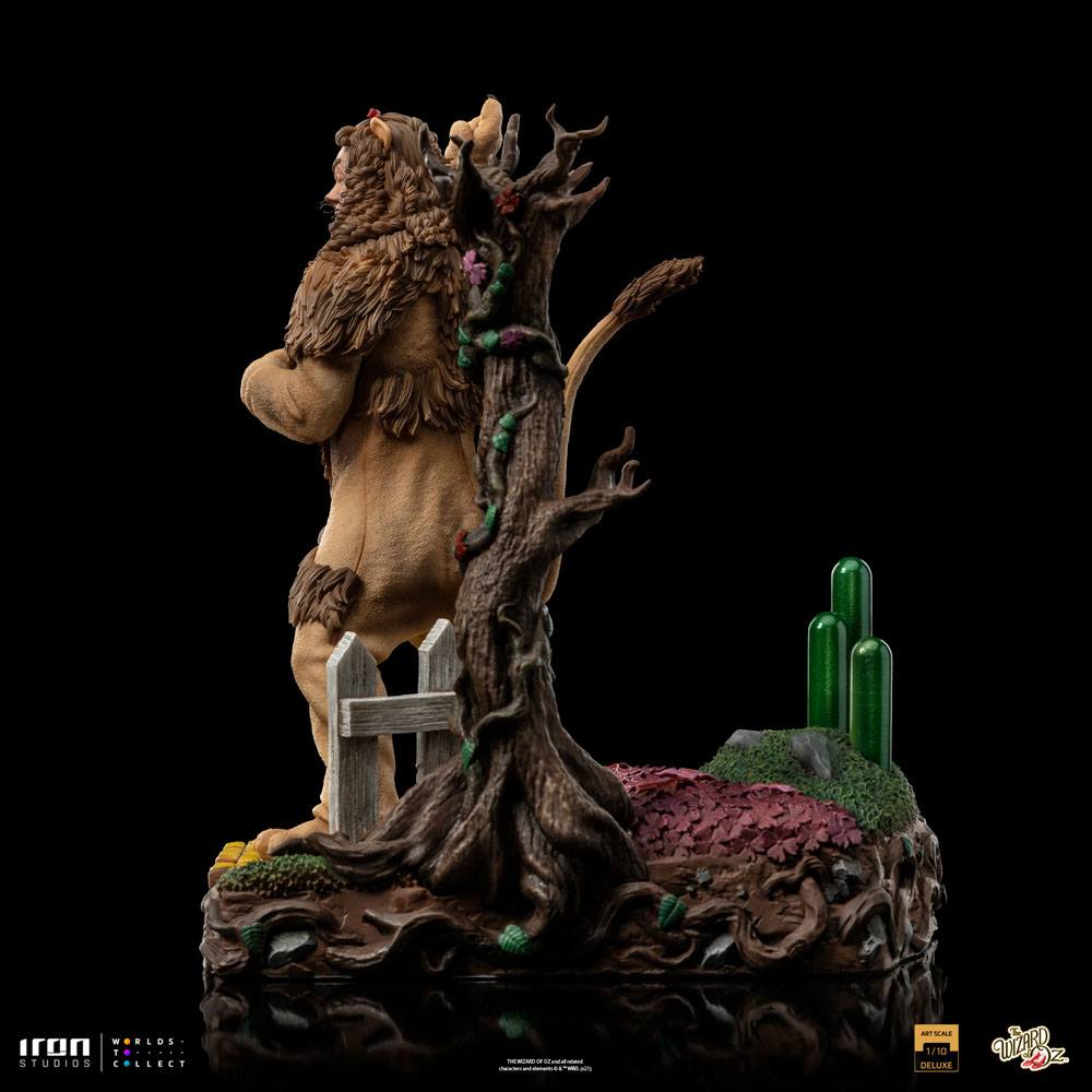 The Wizard of Oz Deluxe Art Scale Statue 1/10 Feiger Löwe 20 cm