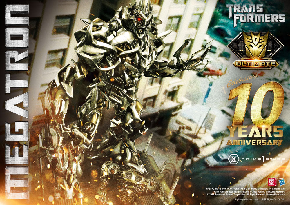 Transformers Museum Masterline Statue Megatron Ultimate Bonus Version 84 cm