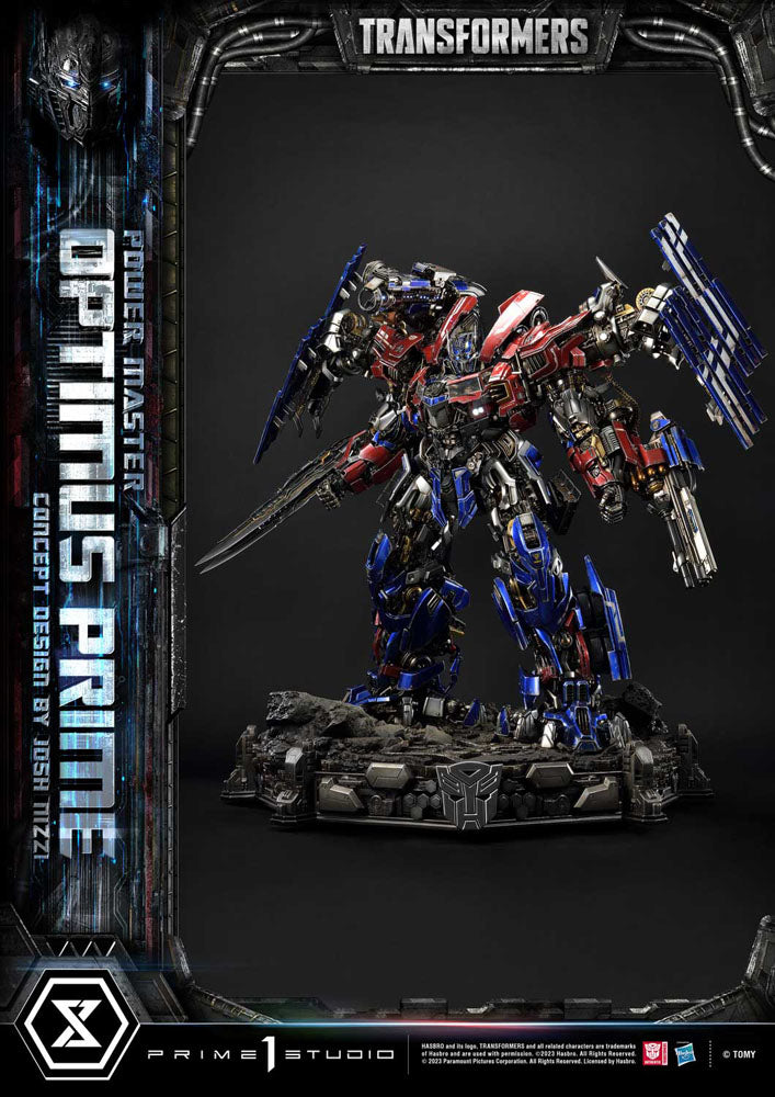 Transformers Museum Masterline Powermaster Optimus Prime Concept Statue by Josh Nizzi: 99 cm Ultimate Bonus Version