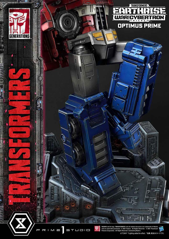 Transformers: War for Cybertron Trilogy Statue Optimus Prime 89 cm Primes ben helt tæt på