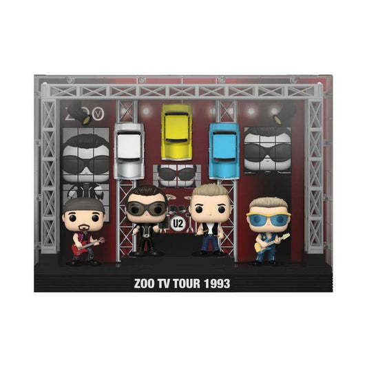 U2 POP! Moments DLX Vinylfigur 4er-Pack Zoo TV 1993 Tour 9 cm