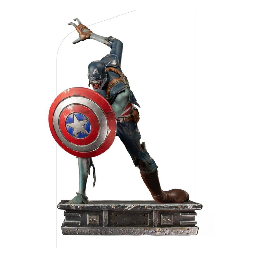 Was wäre wenn...? Art Scale Statue 1/10 Captain America Zombie 22 cm