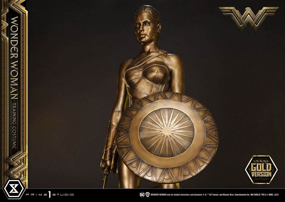 Wonder Woman Statue Wonder Woman Training Costume Gold Version 80 cm Last chance